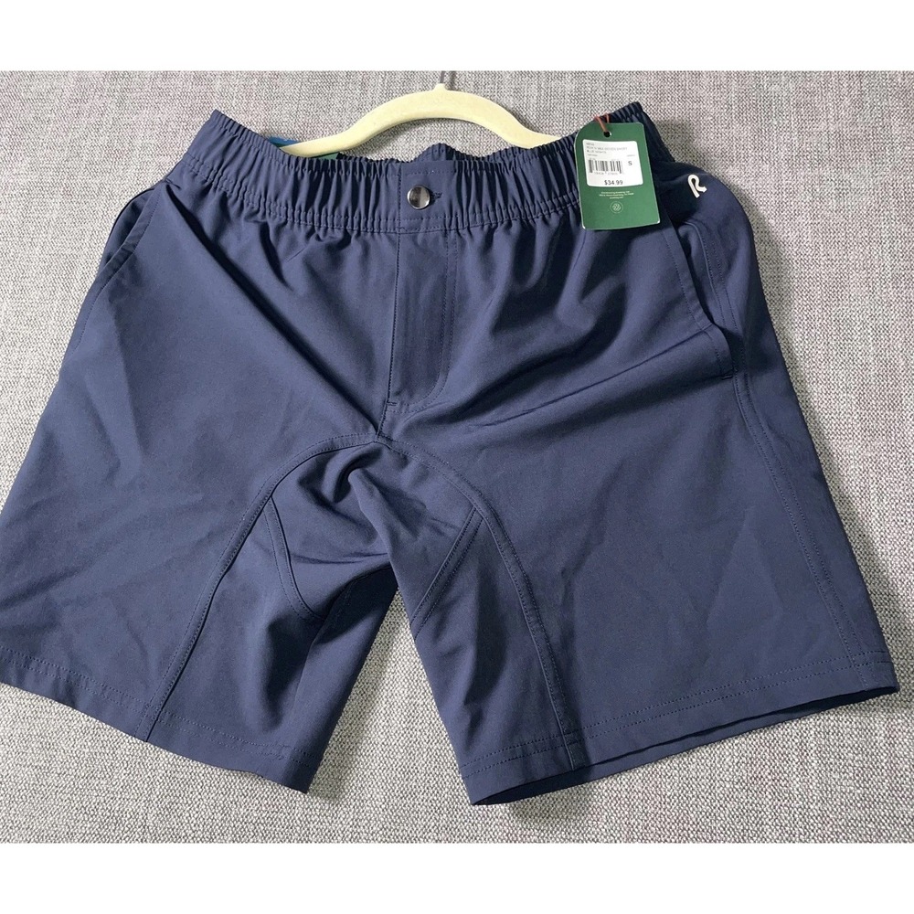 The Row Right Of Way Max Woven Shorts Men Small Blue Nights Elastic Waist Summer